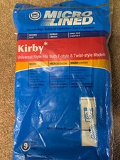 Micro-Lined Paper bag F Kirby Sentria Avalir Generation 3 4 5 6 Ultimate G 9/pk