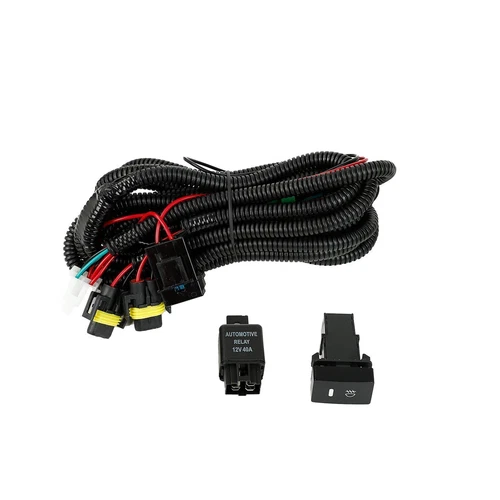 Front Bumper Fog Light Lamps+Wiring+Switch Kits For 2011-2012 Honda Accord Sedan - Picture 11 of 11