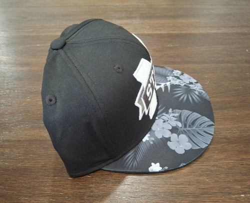 Mississippi State Bulldogs Adidas FitMax 70 Hawaiian Flat Bil Hat S/M - New! - Picture 3 of 5
