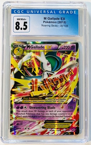 M Gallade-EX graded CGC 8.5 for sale on eBay