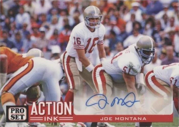 2022 Leaf Pro Set Sports Joe Montana #AI-JM1