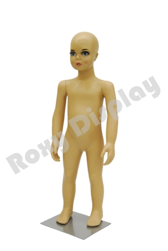 ROXY DISPLAY Plastic Child Mannequin - 4-6 Years Old, Standing Pose, Removable Head & Arms With Free Wig - View #10