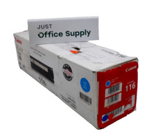 Genuine Canon 116 Cyan Toner Cartridge 1979B001 AA Free Shipping DD