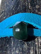 Bag Charm gemstone one of a kind jade stone charm USA