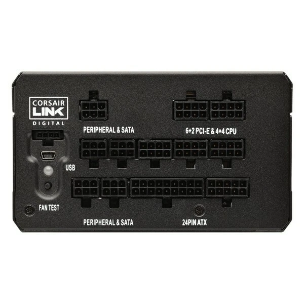 Corsair RM850i 80 PLUS Gold Fully Modular PSU W/ red cables & carbon fiber wrap - Image 2 of 4