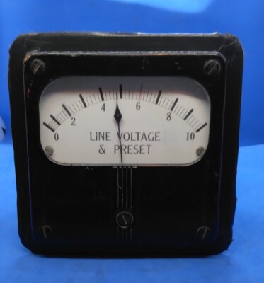Vintage Antique Westinghouse Type KA-25 Line Voltage Meter Style 429 70 1-1 40V