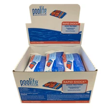 Poolife RapidShock 68% Chlorine Pool Shock 1 lb Bags - 12 Pack