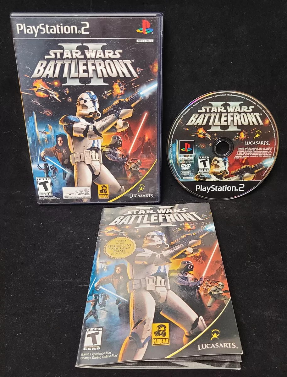 Star Wars Battlefront 2 - PlayStation 2 (LOOSE)