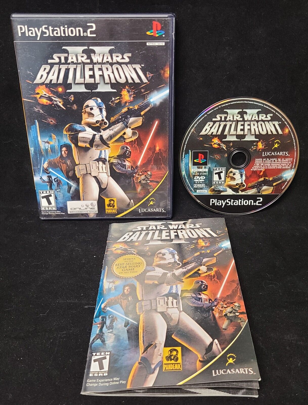 Star Wars - Battlefront (USA) Sony PlayStation 2 (PS2) ISO Download -  RomUlation