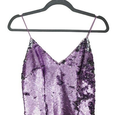 sequin flip dress Aidan Aidan Mattox Flip Sequin Cocktail Party Dress Mini Lavender Sz 0 NWT  Women