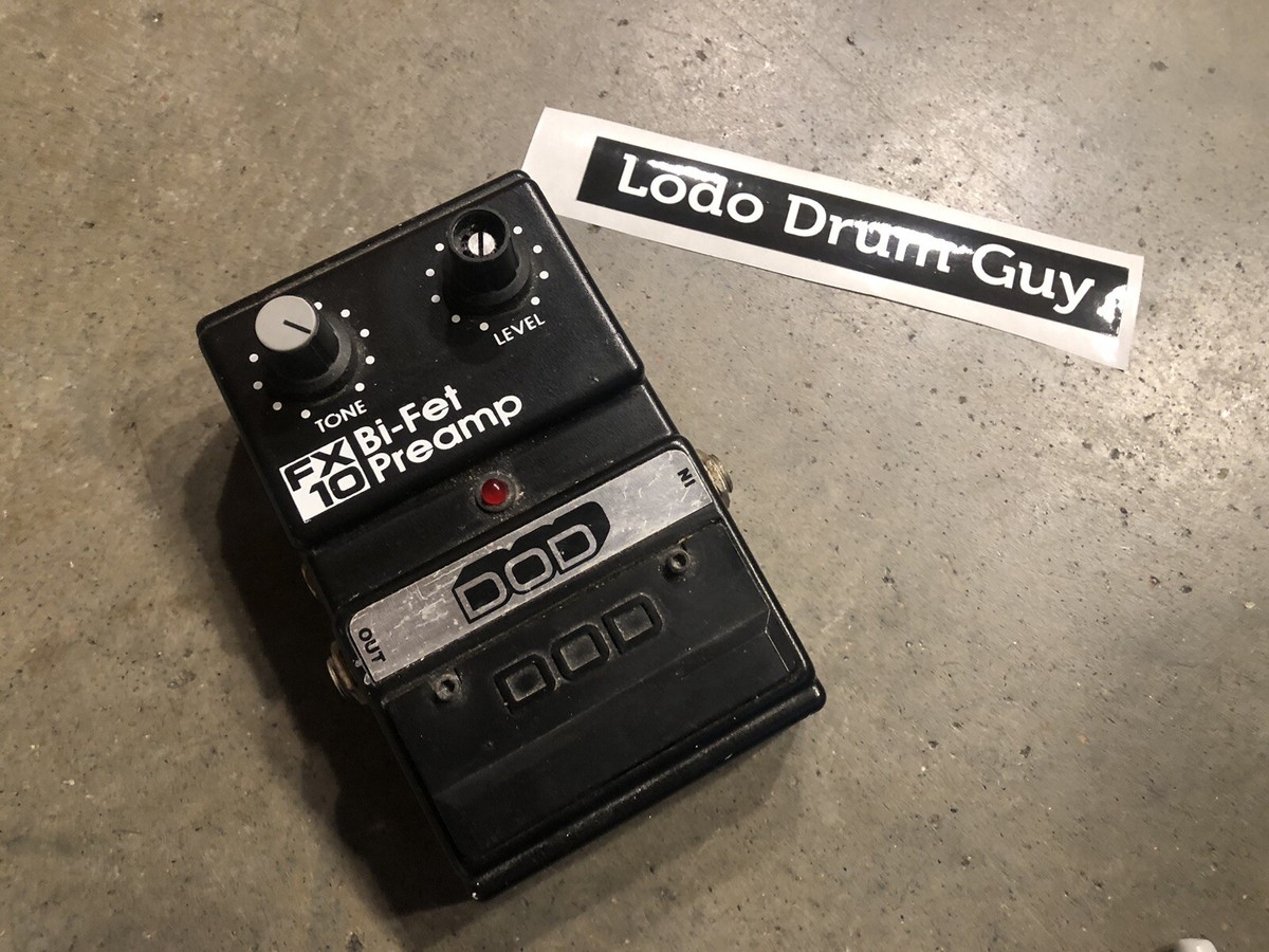 DOD FX10 Bi-Fet Preamp ジャンク DOD FX-10 FX10 VINTAGE Bi-Fet Preamp FX Pedal no battery