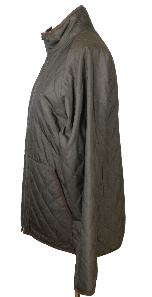 Christian Berg quilted jacket, wool lining, mens size 50, very good  condition