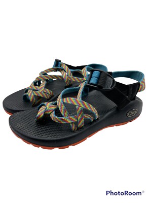 Chaco Womens Z Cloud X2 Rainbow Strap Adjustable Hiking Sandal 5