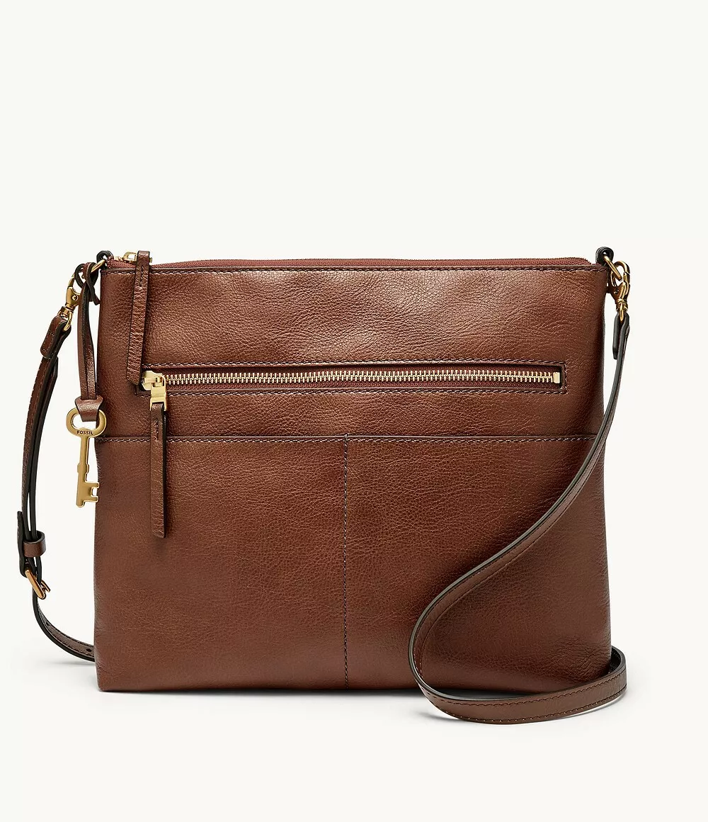 Fossil large fiona crossbody sale