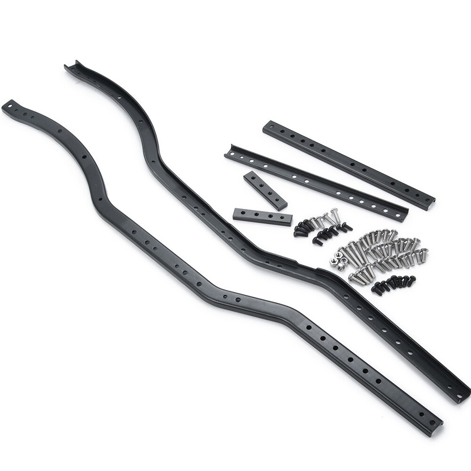 Stainless Steel Chassis Frame Rails For RC 1/10 Axial SCX10 SCX10II Car ...