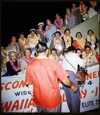 3x Stereo realist slides - HONOLULU Northwest Air Group - 1958 Kodachrome