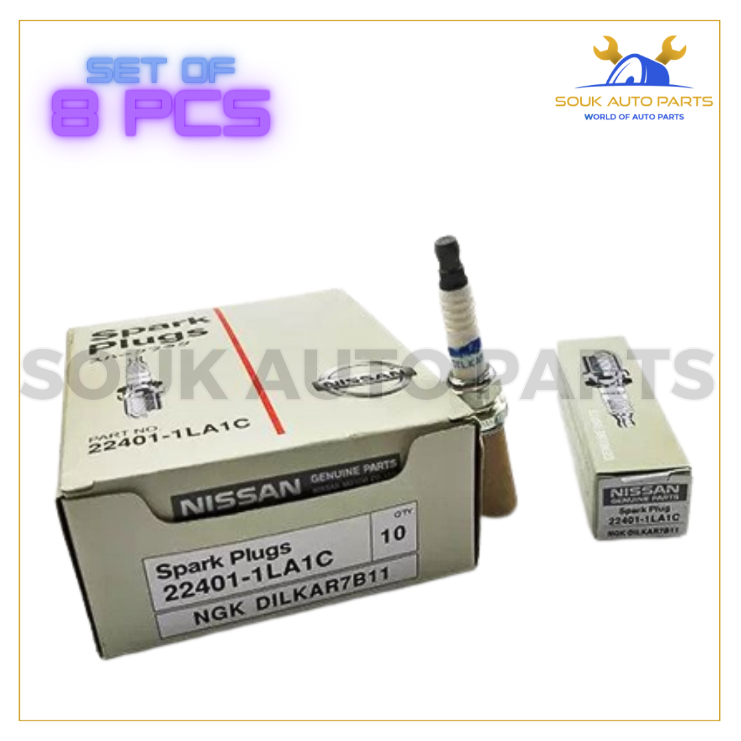 224011LA1C Genuine Nissan SPARK PLUG SET OF 8Pcs VK56D Y62 PATROL