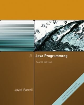 Java Programming Paperback Joyce Farrell