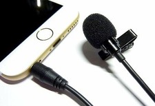 BEST High Performance Clip-On Lavalier Lapel Microphone iPhone iPad Android NEW