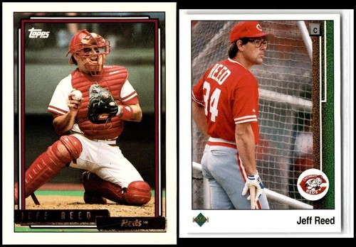 Jeff Reed Cincinnati Reds (2) Card Lot - SELLING OUT NOW – ACT BEFORE ...