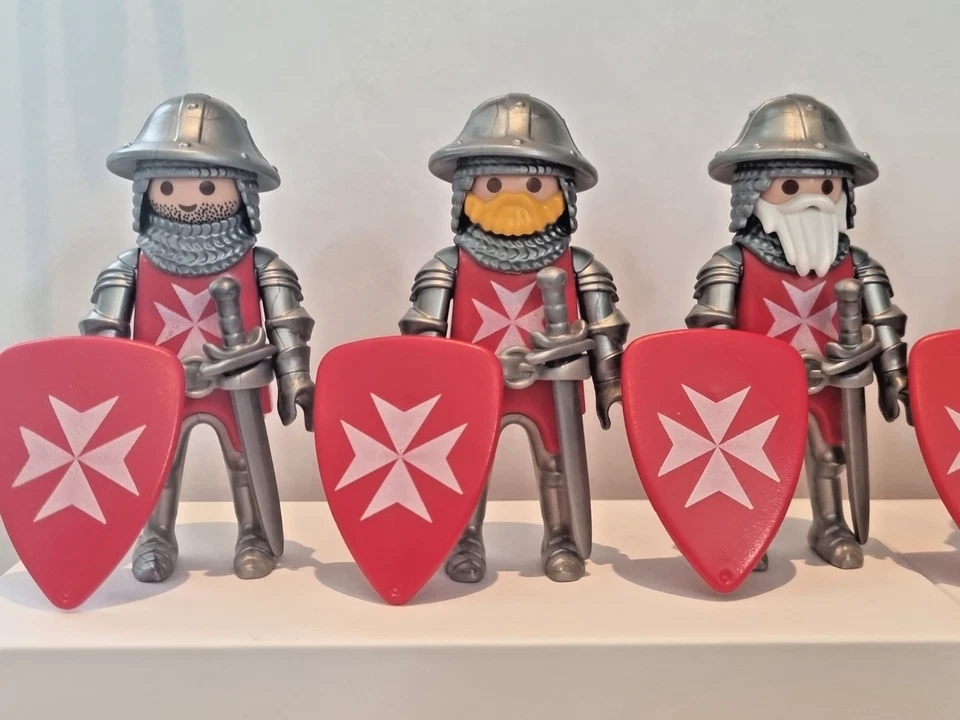 Malteser Crusader Kreuzritter zu Jerusalem Ritter Knigts zu Playmobil S2R7B3 - Bild 2 von 3