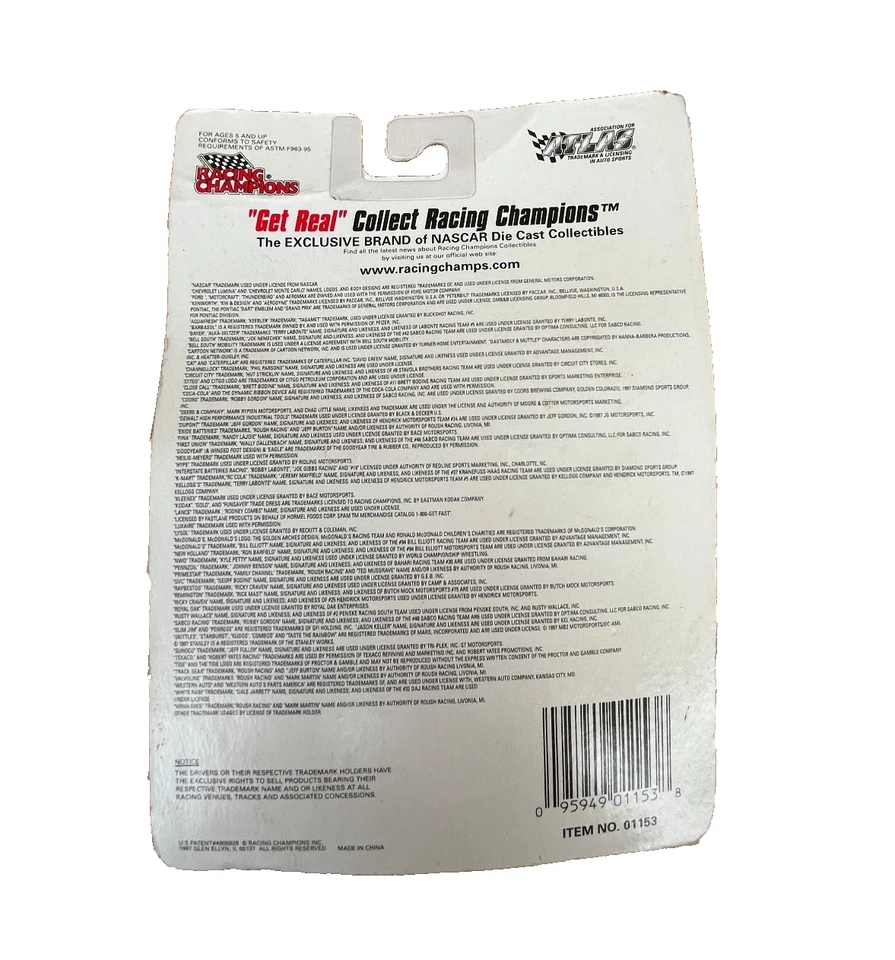 Winners Circle Jeremy Mayfield Lifetime Series 1:64 Complete - Image 3 of 4