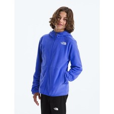 THE NORTH FACE Teen Glacier Full Zip Hooded Jacket XL Solar Blue Outdoor NWT