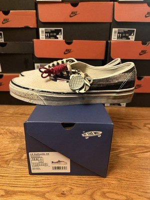 Size 12 Vans Authentic Premium La Habana Black White VN000DB8MCG