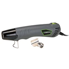 Compact heat gun with nozzle and 6-foot power cord.