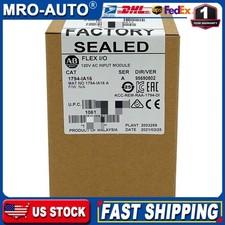 New Factory Sealed AB 1794-IA16 SER A Flex I/O 120VAC Input Module 1794IA16