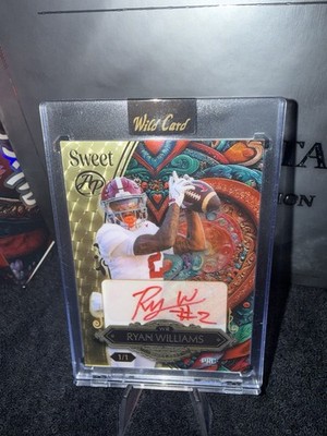   2026 Wild Card Wild Art Sweet Artist Proof Gold Vinyl AUTO Ryan Williams 1/1