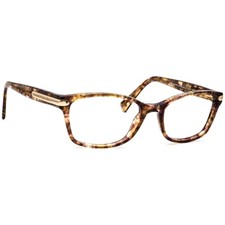 Coach Eyeglasses HC 6065 5287 Confetti Light Brown B-Shape Frame 51 17 135