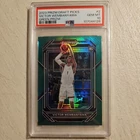 RC 2023 Prizm Draft Picks Victor Wembanyama #2 Green Prizm PSA 10 GEM MT SPURS