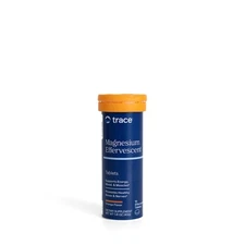 Trace Minerals Magnesium Effervescent Tablets Orange 8 Tubes Box