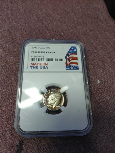 2000-S clad  PF69 ULTRA CAMEO NEW HAMPSHIRE QUARTER ( A $25.00 NGC VALUE!!!!)