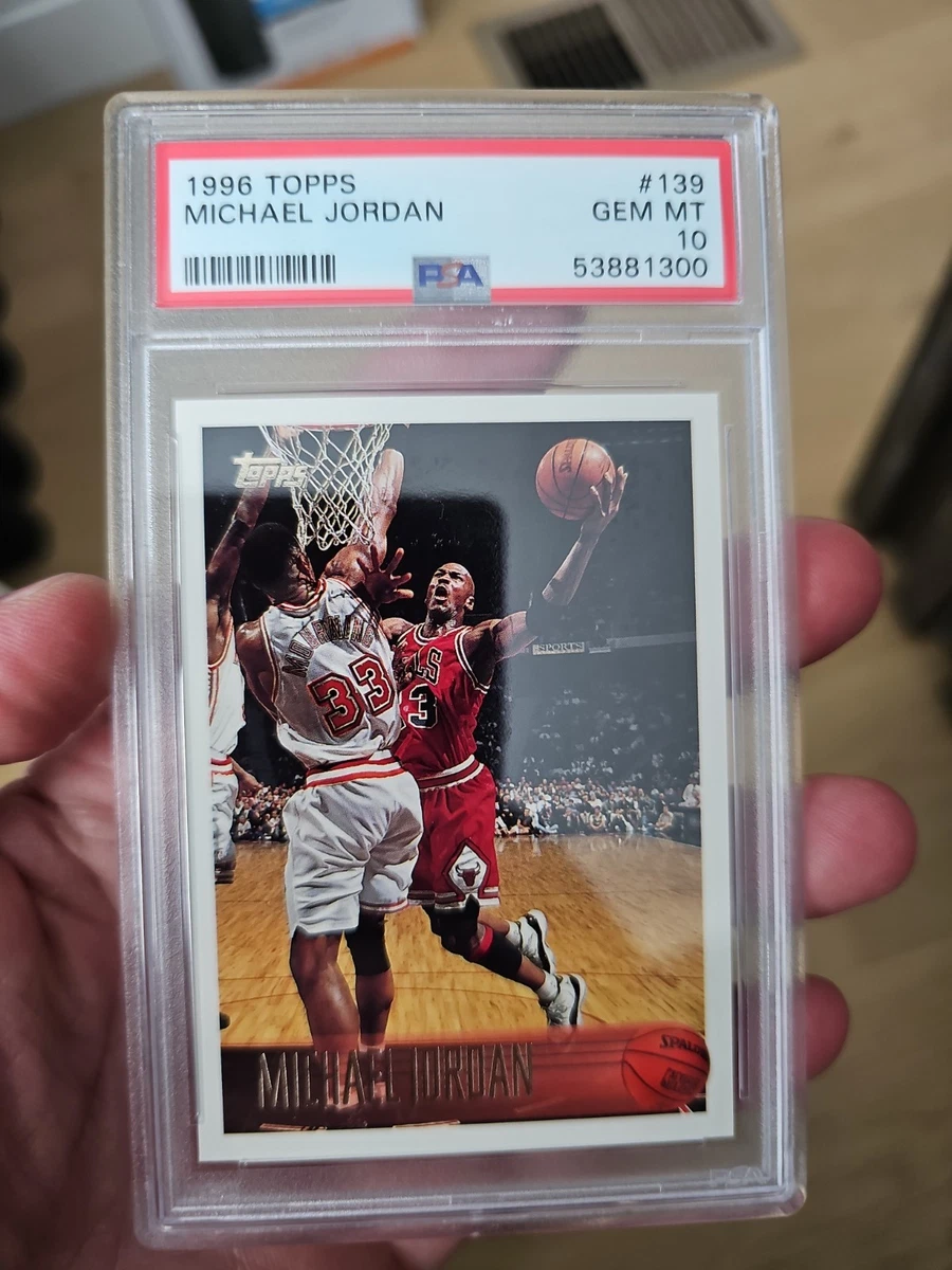 Michael Jordan PSA 10 Graded Basketball Trading Cards for sale | eBay