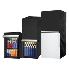 Outdoor Refrigerator Cover Zipper Waterproof Upright Freezer Cover With Handle 