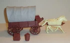 MARX WAGON TRAIN / WAGON - TOP - HITCH & HORSES