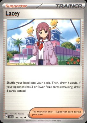 LACEY - UNCOMMON SV07: STELLAR CROWN 139/142 NM