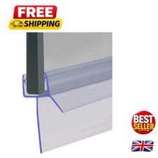 Shower Seal for Screens, Doors or Panels | Fits 4, 5 or 6mm Glass | Straight ...