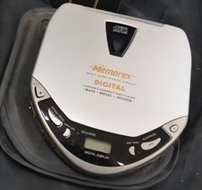Memorex MD3020 Portable CD Player with Case Walkman - Tested  Working