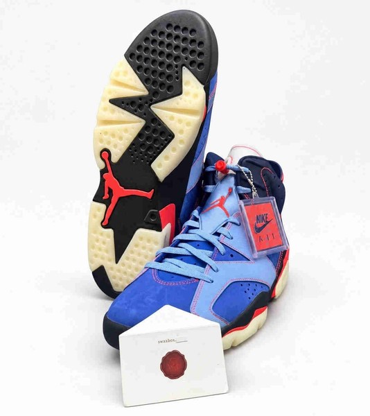 Awake NY x Air Jordan 6 Retro Blueberry IQ5706-400 Men Size
