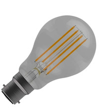 Image of 2 x Bell 8w 240V B22 BC Retro Clear Vintage Filament GLS 810lm Light Bulb 05302