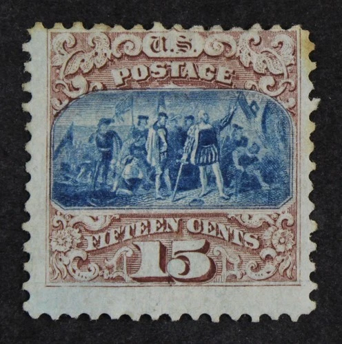 CKStamps: US Stamps Collection Scott#118 15c Pictorial Mint H OG CV$9000