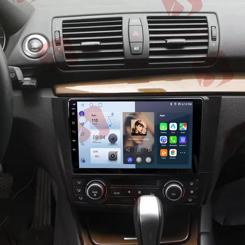 Für BMW 1er E81 E82 E87 E88 2004-2011 Android 13/14 Autoradio Carplay GPS Navi - Bild 2 von 4