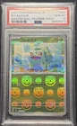 Pokemon 2023 SV2a Card 151 Bulbasaur 001/165 Master Ball RH Japanese PSA 10