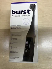 Burst Pro Sonic Toothbrush 5 Modes Black New & Sealed