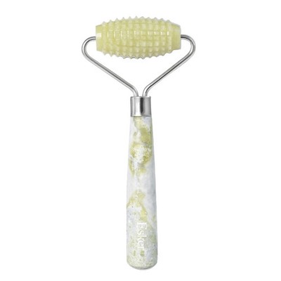 ESKER Allover Roller   Oversized 7  Xiuyan Jade Massage Tool for Full Body, T...