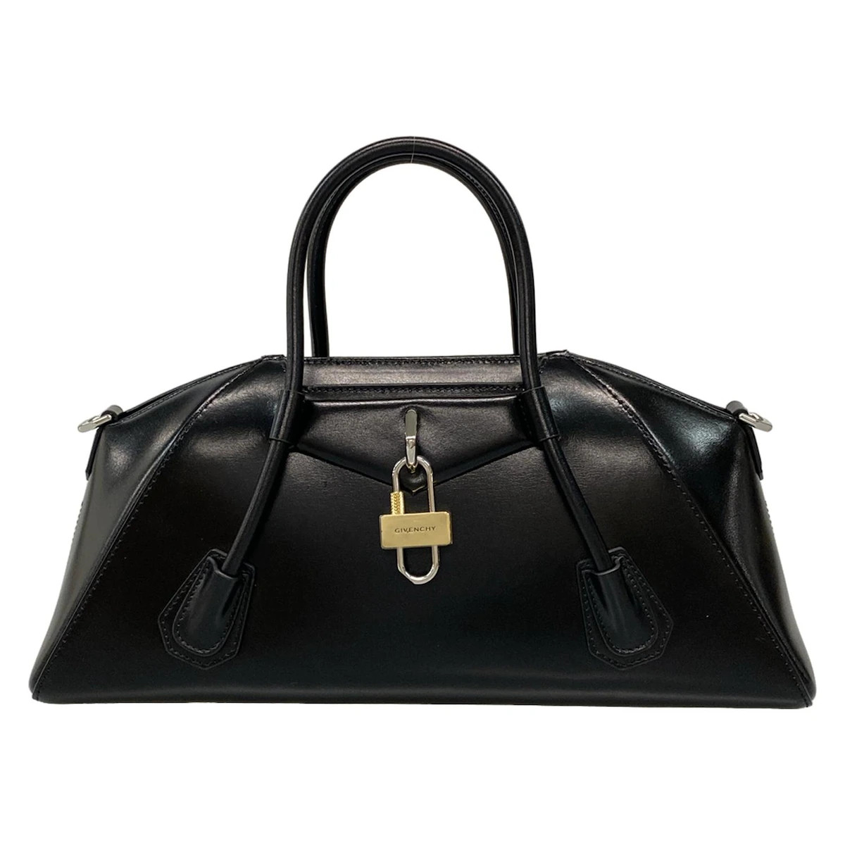 GIVENCHY Antigona Stretch - Black Calf Skin Handbag