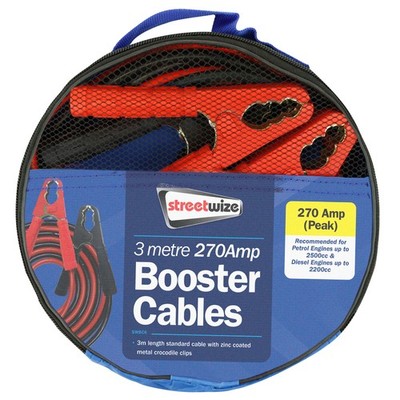 Starthilfekabel 270A 3m Booster Kabel Motorstart Notfall Auto Van SWBC6